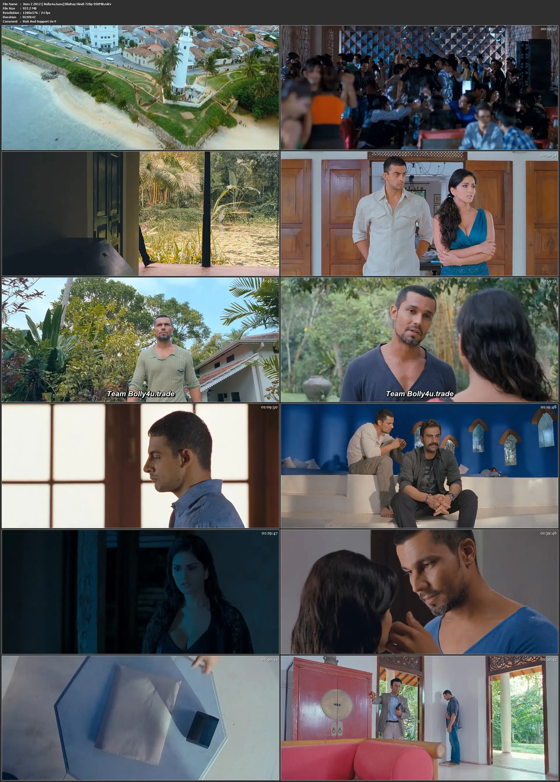 Jism 2 2012 BluRay 950Mb Hindi 720p download