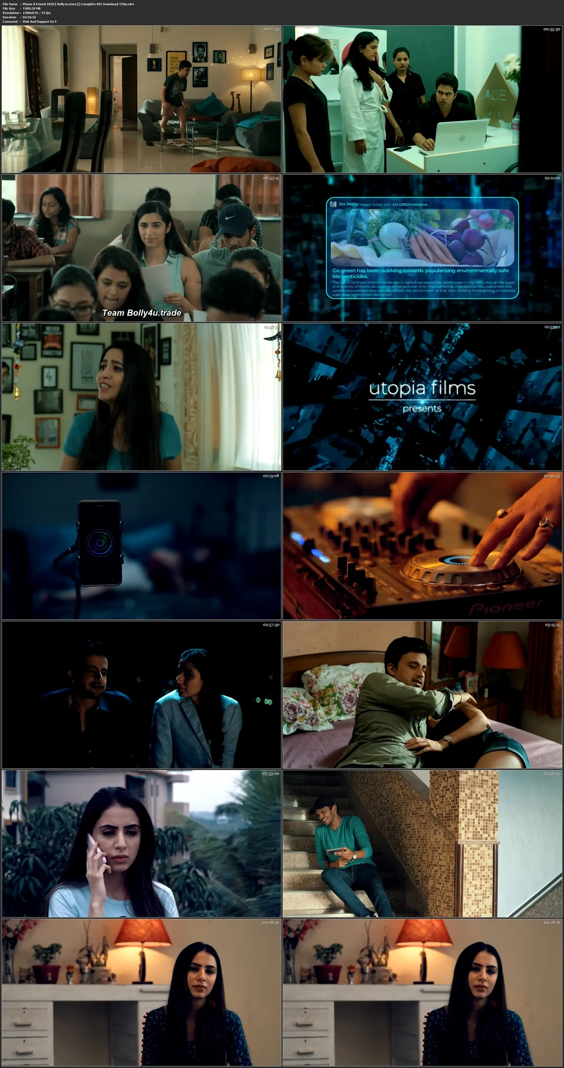 Phone A Friend 2020 WEB-DL 1.8GB Hindi Compelet S01 Download 720p