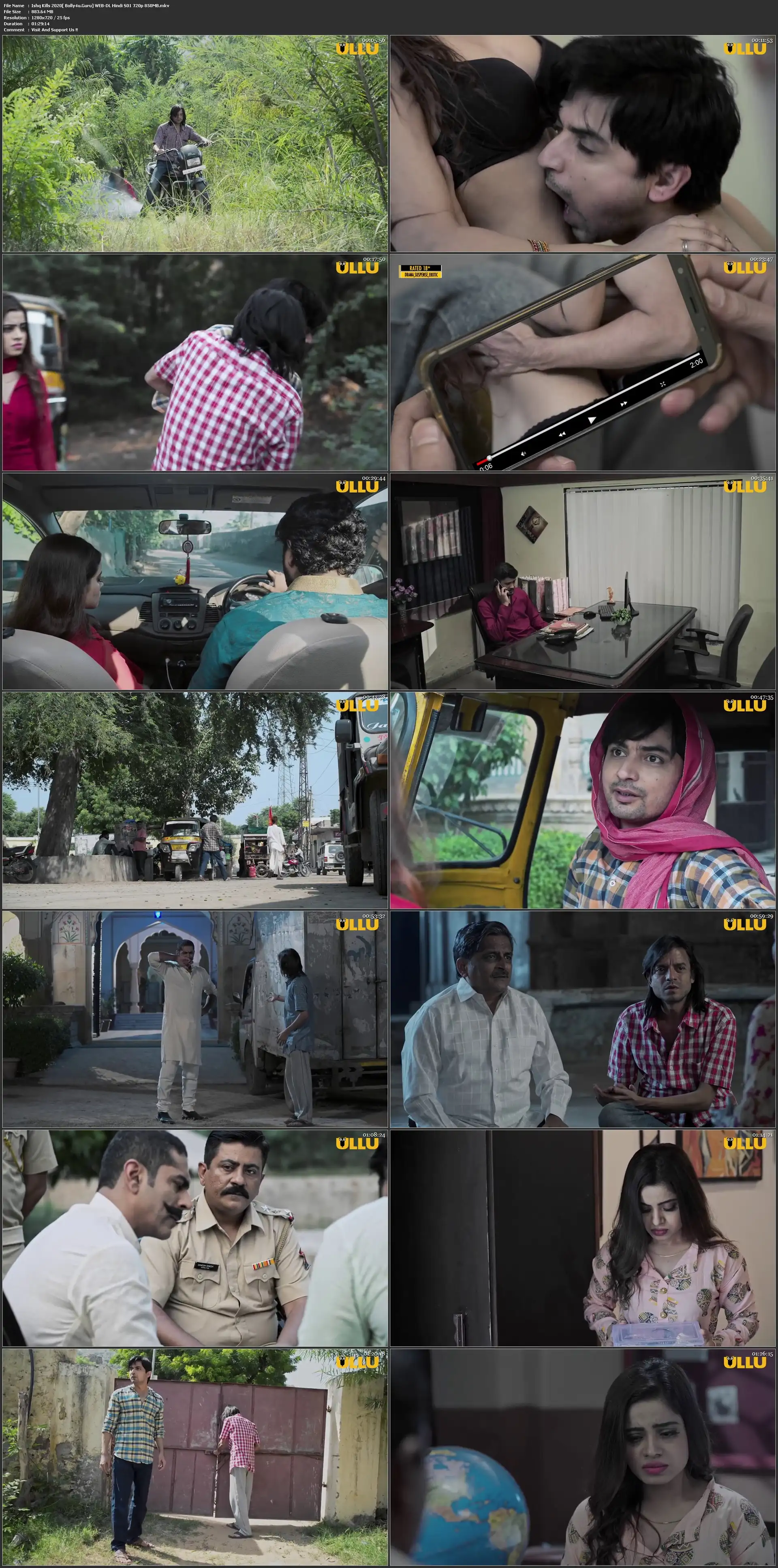  Ishq Kills 2020 WEB-DL 280Mb Hindi Complete S01 Download 480p