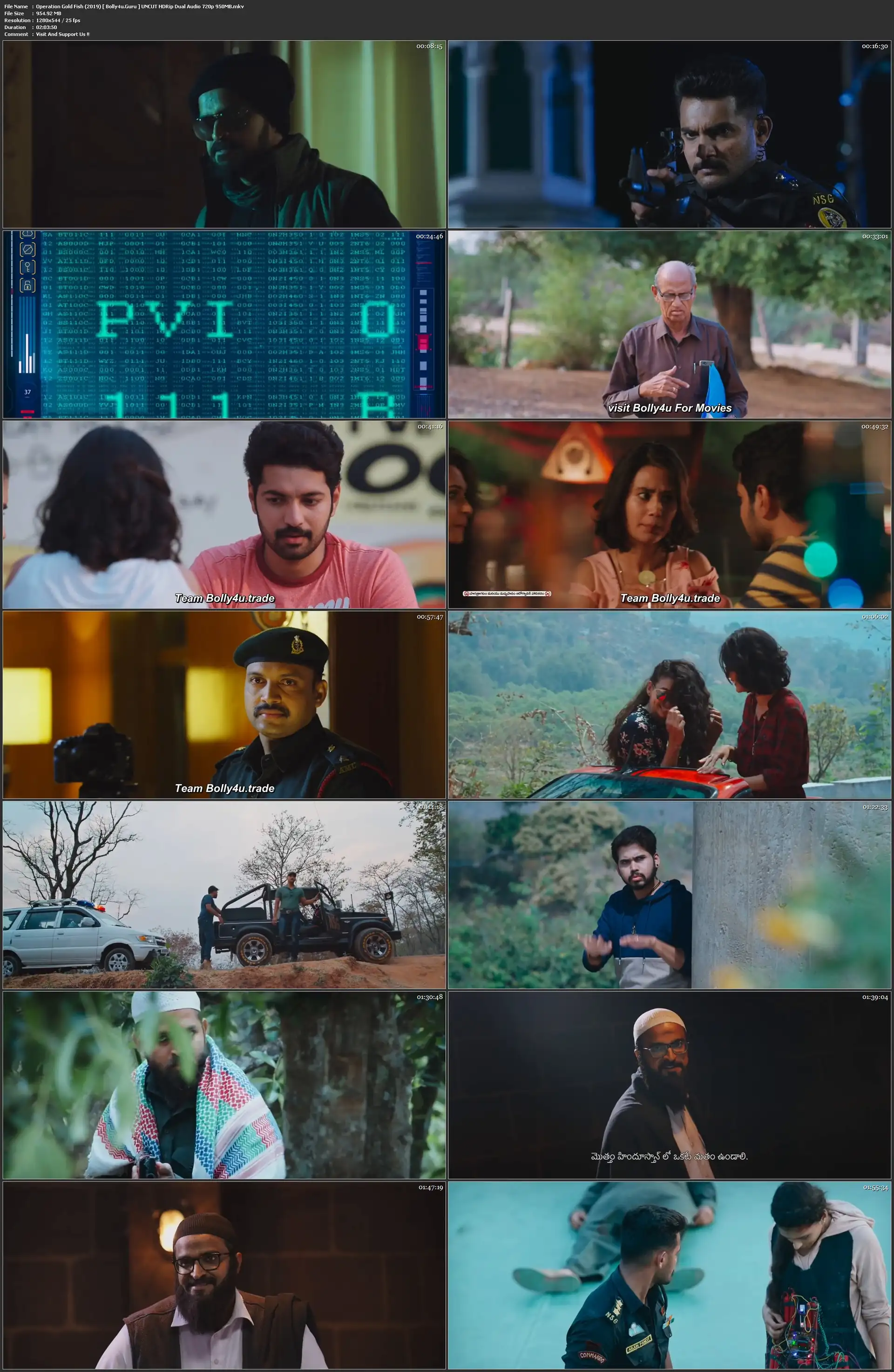 Operation Gold Fish 2019 HDRip 950MB UNCUT Hindi Dual Audio 720p Download Operation Gold Fish 2019 HDRip 950MB UNCUT Hindi Dual Audio 720p Download