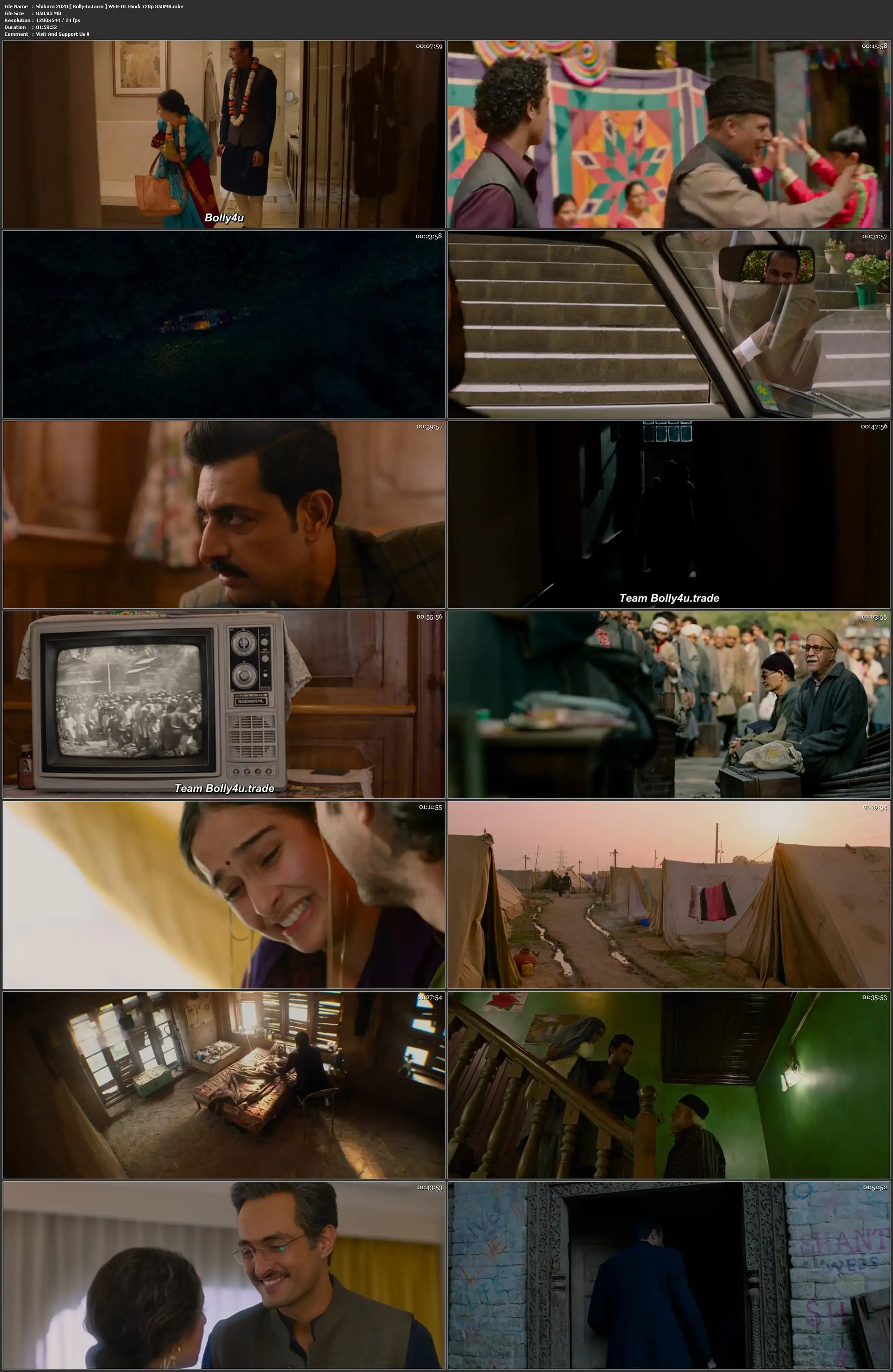 Shikara 2020 WEB-DL 850Mb Hindi 720p download Shikara 2020 WEB-DL 850Mb Hindi 720p download