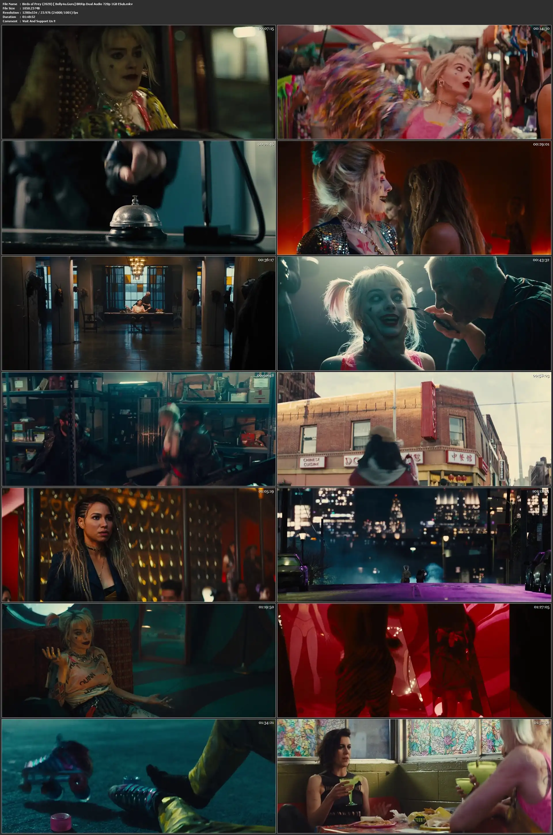 Birds Of Prey 2020 BRRip 350MB Hindi Dual Audio ORG 480p Download Birds Of Prey 2020 BRRip 350MB Hindi Dual Audio ORG 480p Download