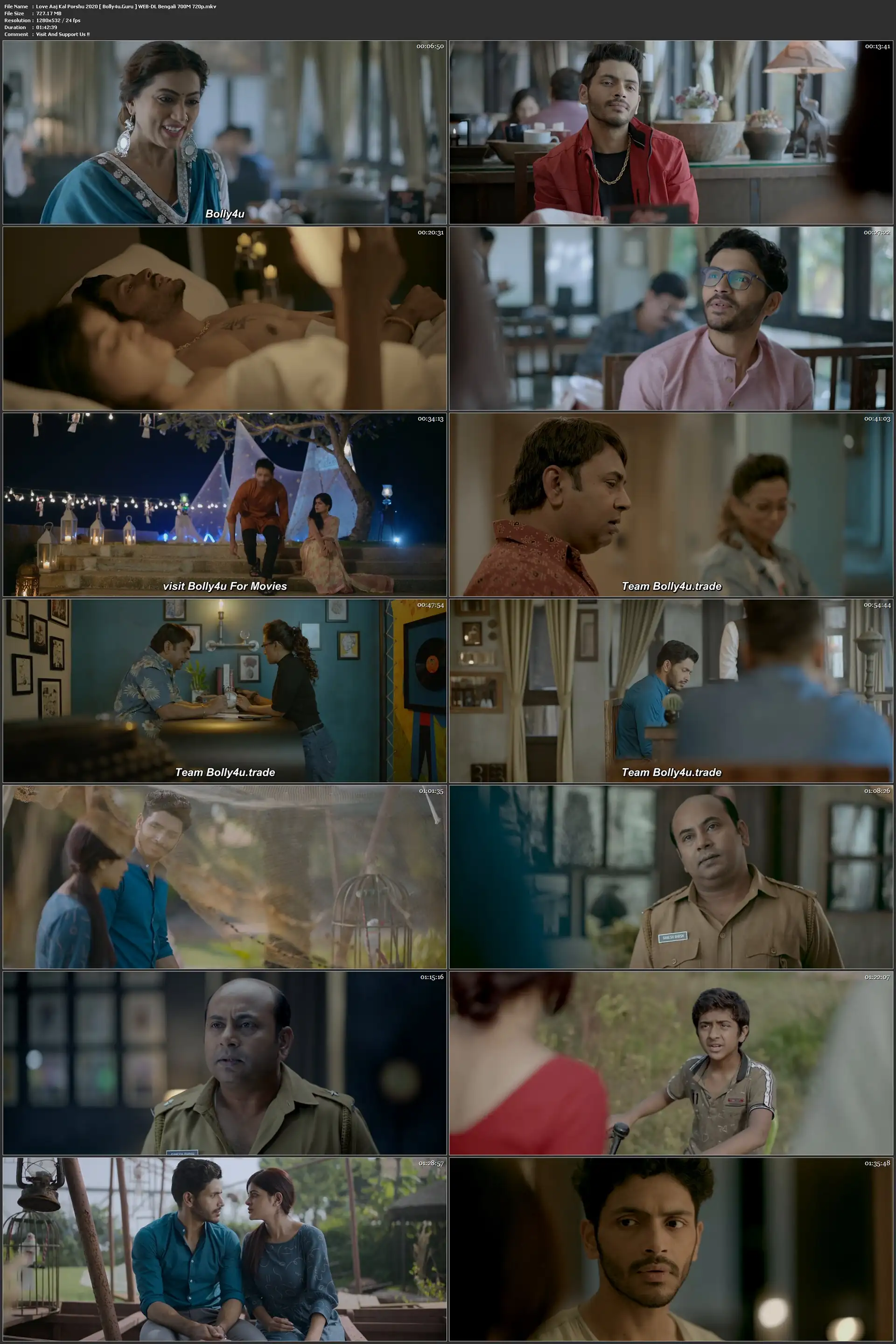 Love Aaj Kal Porshu 2020 WEB-DL 300Mb Bengali 480p ESub Download
