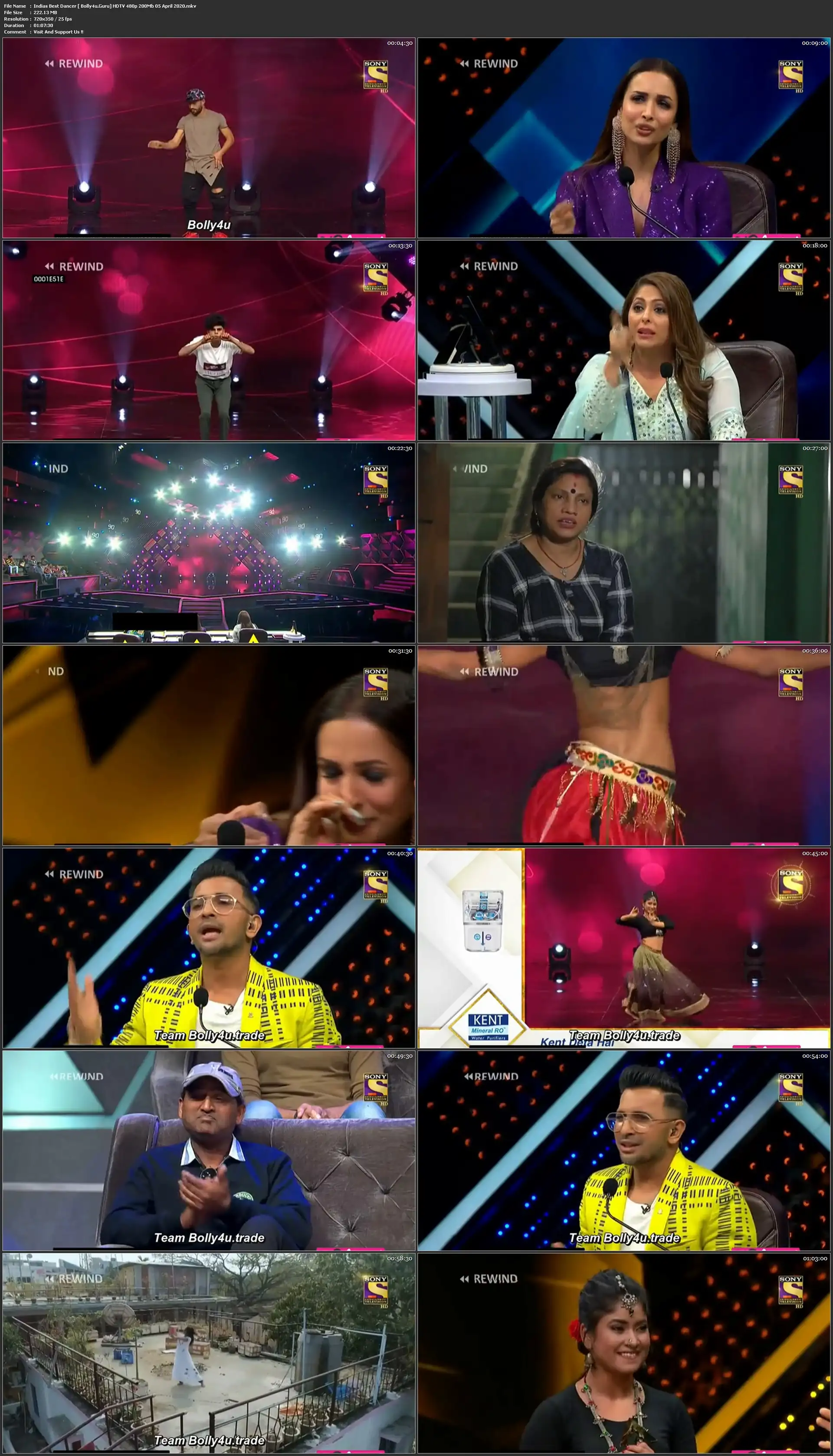 Indias Best Dancer HDTV 480p 200Mb 05 April 2020 Download Indias Best Dancer HDTV 480p 200Mb 05 April 2020 Download