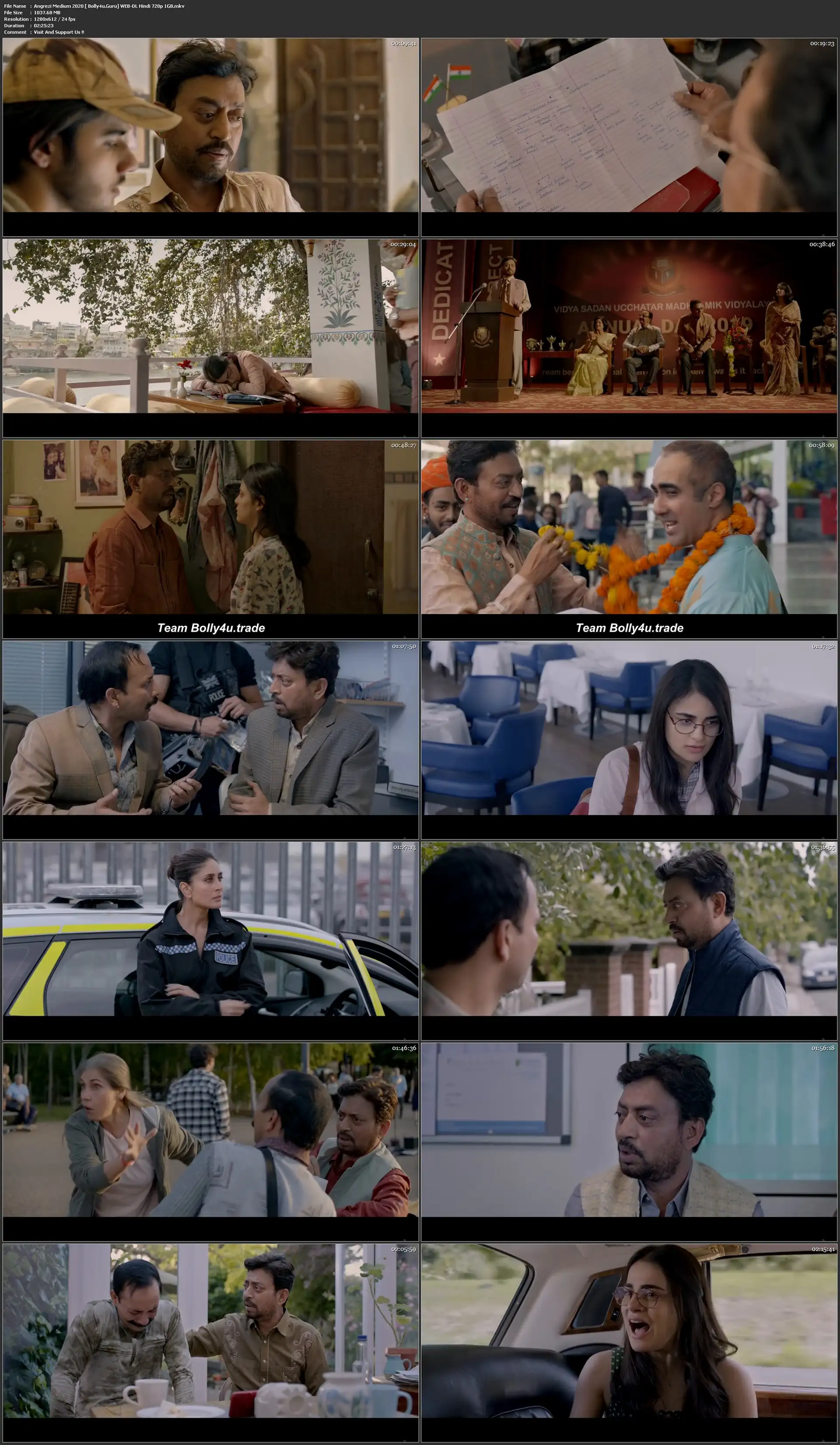 Angrezi Medium 2020 WEB-DL 1GB Hindi 720p ESub Download