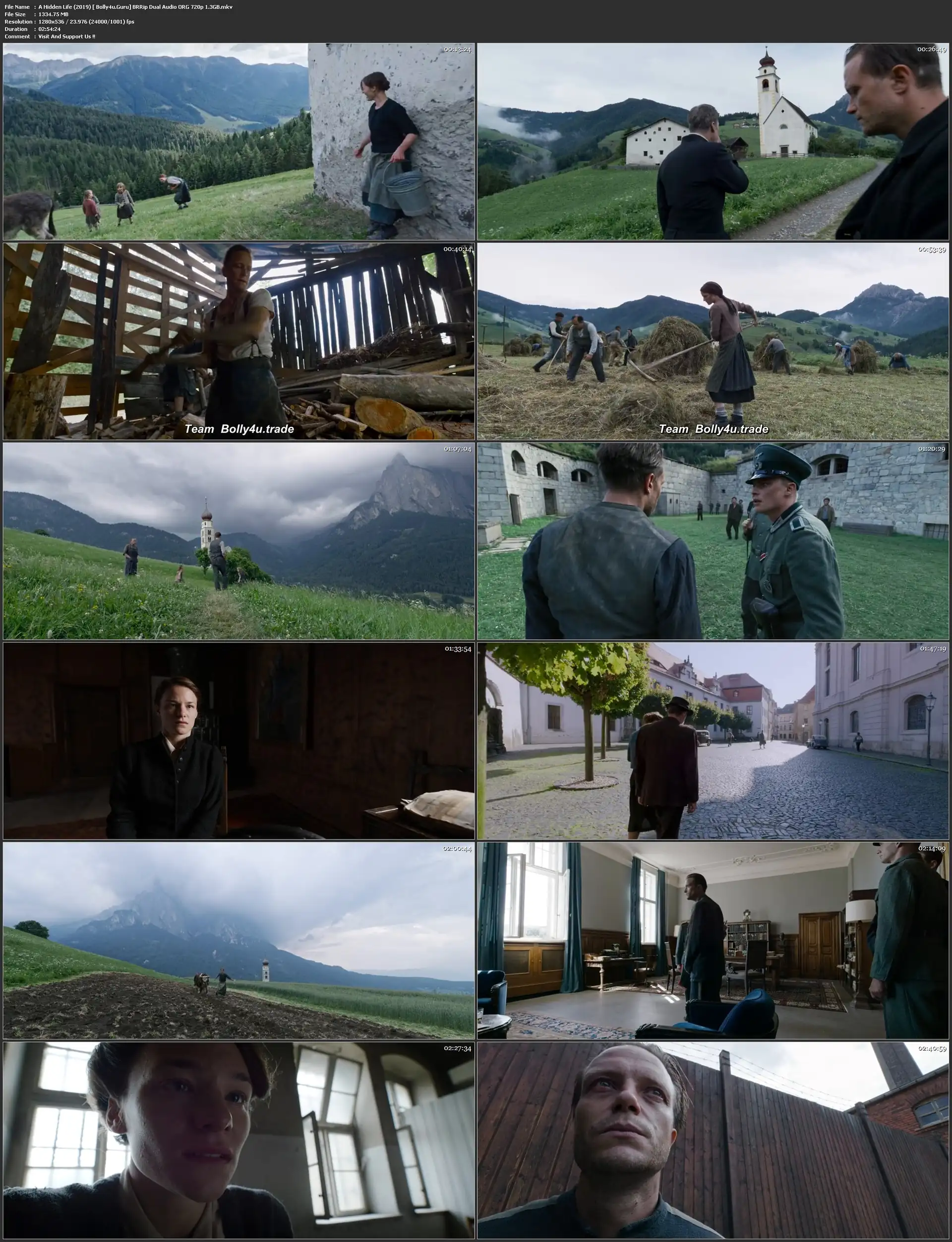 A Hidden Life 2019 BRRip 1.3GB Hindi Dual Audio ORG 720p Download A Hidden Life 2019 BRRip 1.3GB Hindi Dual Audio ORG 720p Download