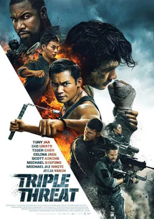 Triple Threat 2019 WEB-DL 300MB English 480p Watch Online Full Movie Download bolly4u Triple Threat 2019 WEB-DL 300MB English 480p Watch Online Full Movie Download bolly4u
