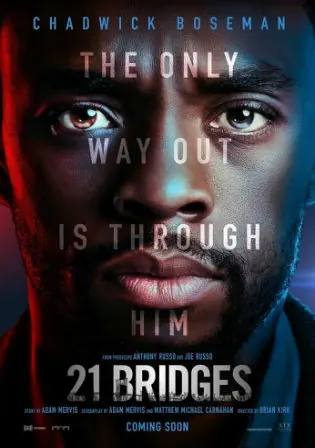 21 Bridges 2019 WEB-DL 800Mb English 720p ESub Watch Online Full Movie Download bolly4u 21 Bridges 2019 WEB-DL 800Mb English 720p ESub Watch Online Full Movie Download bolly4u