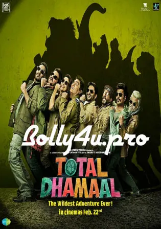 Total Dhamaal 2019 HDRip 350Mb Full Hindi Movie Download 480p Watch Online Free bolly4u Total Dhamaal 2019 HDRip 350Mb Full Hindi Movie Download 480p Watch Online Free bolly4u