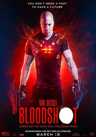 Bloodshot 2020 HDCAM 800Mb Hindi Dual Audio 720p Watch Online Full Movie Download bolly4u Bloodshot 2020 HDCAM 300Mb Hindi Dual Audio 480p