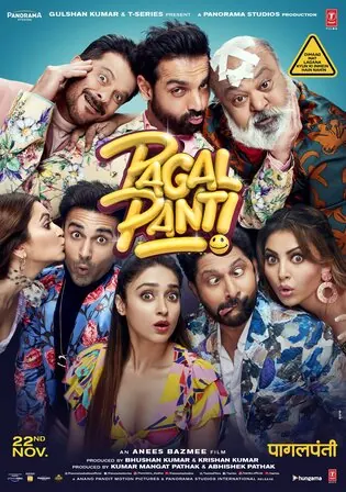Pagalpanti 2019 WEB-DL Hindi Full Movie Download 1080p 720p 480p Watch Online Free bolly4u Pagalpanti 2019 WEB-DL Hindi Full Movie Download 1080p 720p 480p Watch Online Free bolly4u