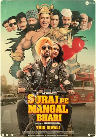 Suraj Pe Mangal Bhari 2020 Pre DVDRip 400MB Hindi Movie 480p Watch Online Free Download bolly4u Suraj Pe Mangal Bhari 2020 Pre DVDRip 400MB Hindi Movie 480p Watch Online Free Download bolly4u