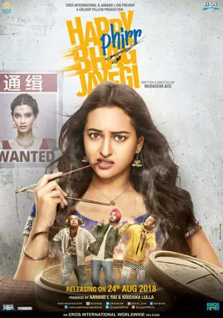 Happy Phirr Bhag Jayegi 2018 HDRip 950Mb Full Hindi Movie Download x264 Watch Online Free bolly4u Happy Phirr Bhag Jayegi 2018 HDRip 950Mb Full Hindi Movie Download x264 Watch Online Free bolly4u