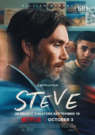 Steve 2025 WEb HDRip English Full Movie Download 720p  480p poster  Bolly4u Official